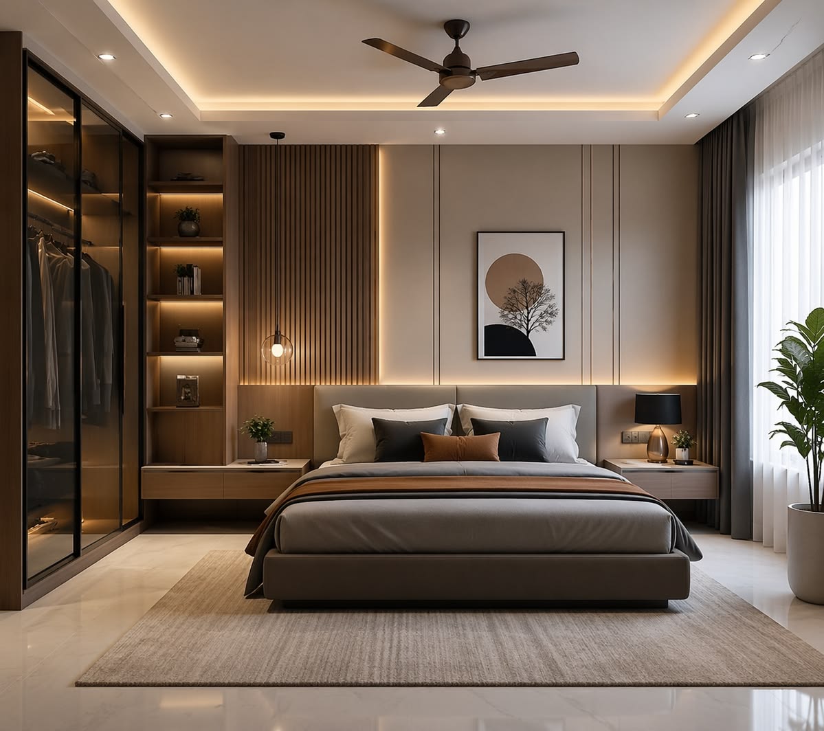Modern Bedroom Interior